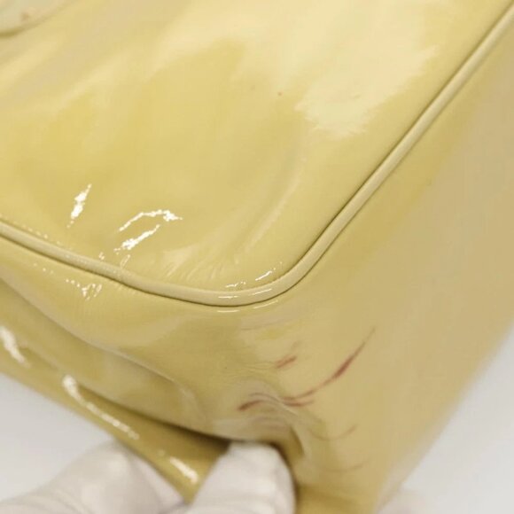 LOUIS VUITTON Vernis Cruise line Sac Picolour Hand Bag Beige - Picture 5 of 15